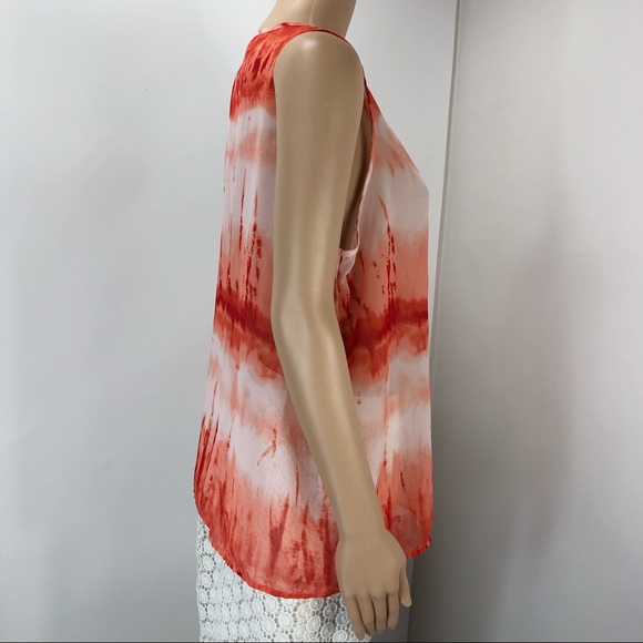 Violet + Claire large orange blouse (#27) - Picture 5 of 8